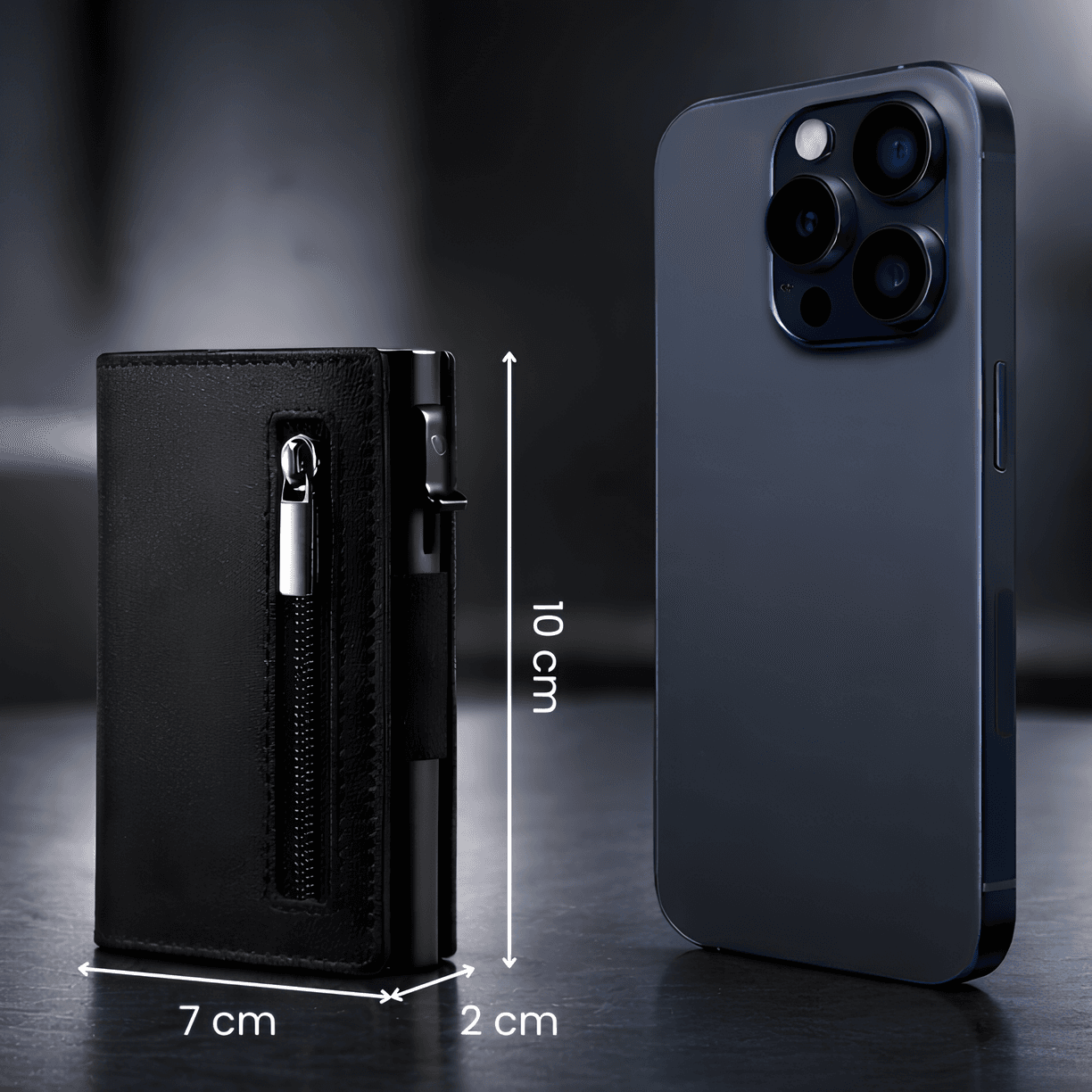 Bloky - inteligentny portfel z ochroną RFID / NFC